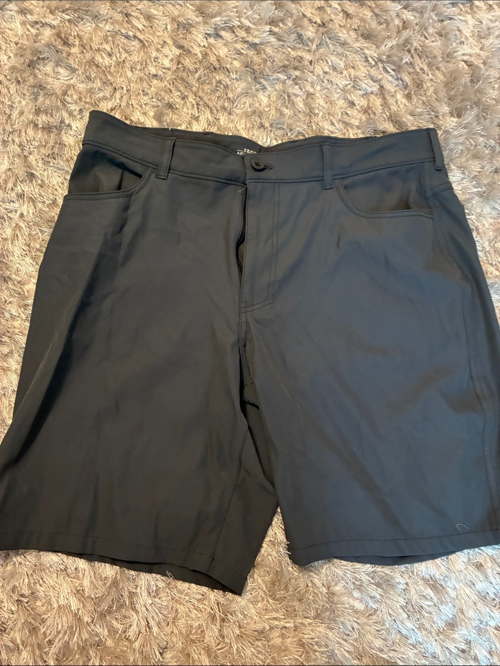 Men's dark grey  Performance Shorts - board shorts Lightweight Everyday Wear